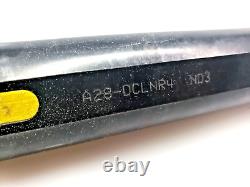 Kennametal A28-DCLNR4 Steel Shank Boring Bar 1.75 Shank 2.01 Min Bore Kenloc