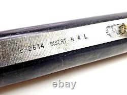 Kennametal B-2614 Indexable Boring Bar Top Notch NT4L 1.75 Shank A28-NER4