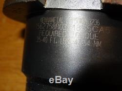 Kennametal KM63 TOOL HOLDER with KM63 to KM40 reducer with KM40 boring bar