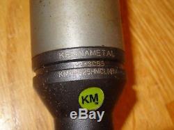 Kennametal KM63 TOOL HOLDER with KM63 to KM40 reducer with KM40 boring bar