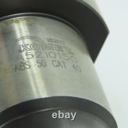 Komet M0205201 A5210150 CAT 40 Tool Holder Fine Adjust Boring Head With Boring Bar