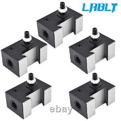 LABLT 5Pack CXA #4 250-304 QUICK CHANGE BORING BAR TOOL POST Holder Heavy Duty