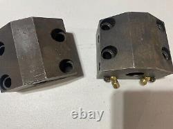 Lot of 2 haas 7a 1.000 STATIC TOOL HOLDER BORING BAR