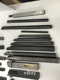 Lot of Lathe & Mill Tool Holders Machinist Tools Boring Bars 31 Assorted Bars