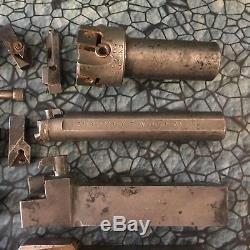 Lot of Lathe & Mill Tool Holders Machinist Tools Boring Bars carboloy carbide