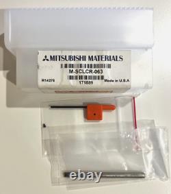 M-SCLCR-063 Mitsubishi Heavy Metal Screw Clamp Boring Bar Tool Insert Holder NEW