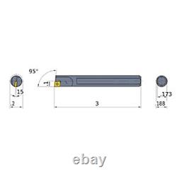 M-SCLCR-063 Mitsubishi Heavy Metal Screw Clamp Boring Bar Tool Insert Holder NEW