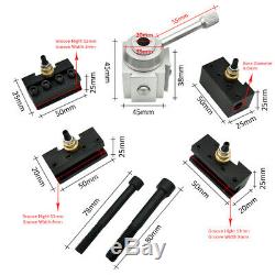 Mini CNC Quick Change Lathe Tool Post Cutter Holder Screw Kit Boring Bar A5V6