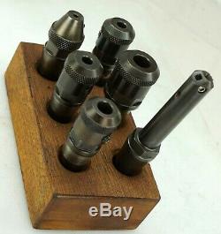 Moore Tool Tool Holder Set End Mill Holders(5) Boring Bar(1) CLEAN