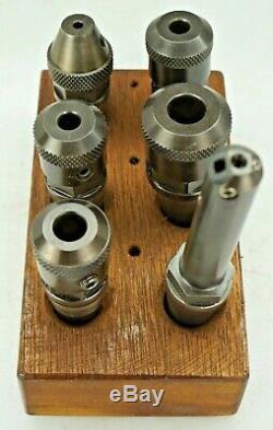 Moore Tool Tool Holder Set End Mill Holders(5) Boring Bar(1) CLEAN