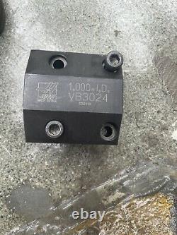 New Haas No. Vb3024 Cnc Turret Boring Bar Tool Holder 1