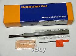 New SUMITOMO CSWJOR-055 3/8x 5 Carbide Boring Bar Indexable Insert Tool Holder
