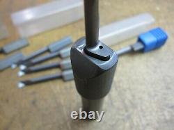 PH Horn BU 110.0625.02 Super Mini boring bar adapter holder 5/8 shank + 8 bars