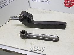 Pratt&Whitney boring bar holder and Criterion boring bar 1/4 bits with wrench