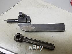 Pratt&Whitney boring bar holder and Criterion boring bar 1/4 bits with wrench