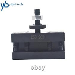 Quick Change BXA 250-222 Wedge Type Tool Post Holder Set For Swing Dia 10 15