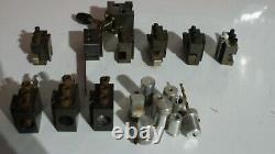 Quick Change Lathe Tool Post And 9 Tool Holders Made In USA