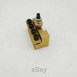 Quick Change Post Holder Kit Boring Bar Turning Tool Set for CNC Mini Lathe P1F0