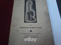 Rottler Boring Bar Tooling Micrometer Tool Holder Centering Fingers Model C Ca