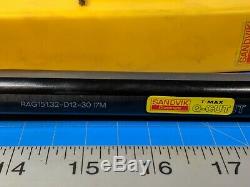 Sandvik RAG151.32-D12-30 17M Boring Bar Tool Holder Lathe Q-Cut Grooving 3/4