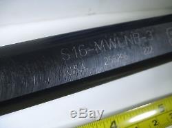 Seco S16-mwlnr-3 Boring Bar 1 X 12 Lathe Carbide Inserts Turning Tool Holder