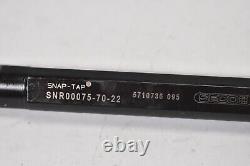Seco Snap-Tap Indexable Boring Bar 3/4 Shank Dia x 7 OAL SNR00075-70-22