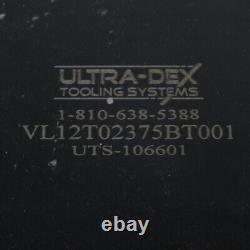Ultra-Dex VL12T02375BT001 CAT 60 Boring Bar Tool Holder Coolant Thru 1-1/2 Bar