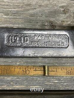 Vintage Armstrong No. 10 Bore Bar Tool Holder With 13 Inch Bore Bar