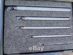 Vintage RTW Indexable Cutting Tool Holder Boring Bar Set Used Free Shipping