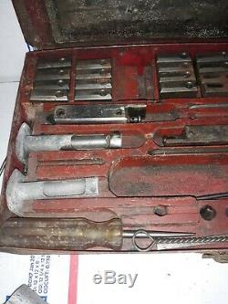 Vintage Van Norman Perfect-O Boring Bar Kit Wooden Tool Holder with Micrometer